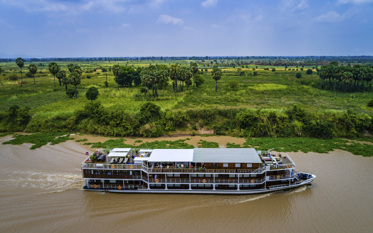 MS Lan Diep auf dem Mekong