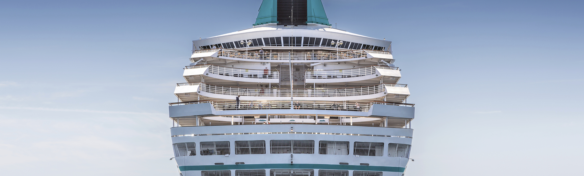 Heckansicht, MS Artania