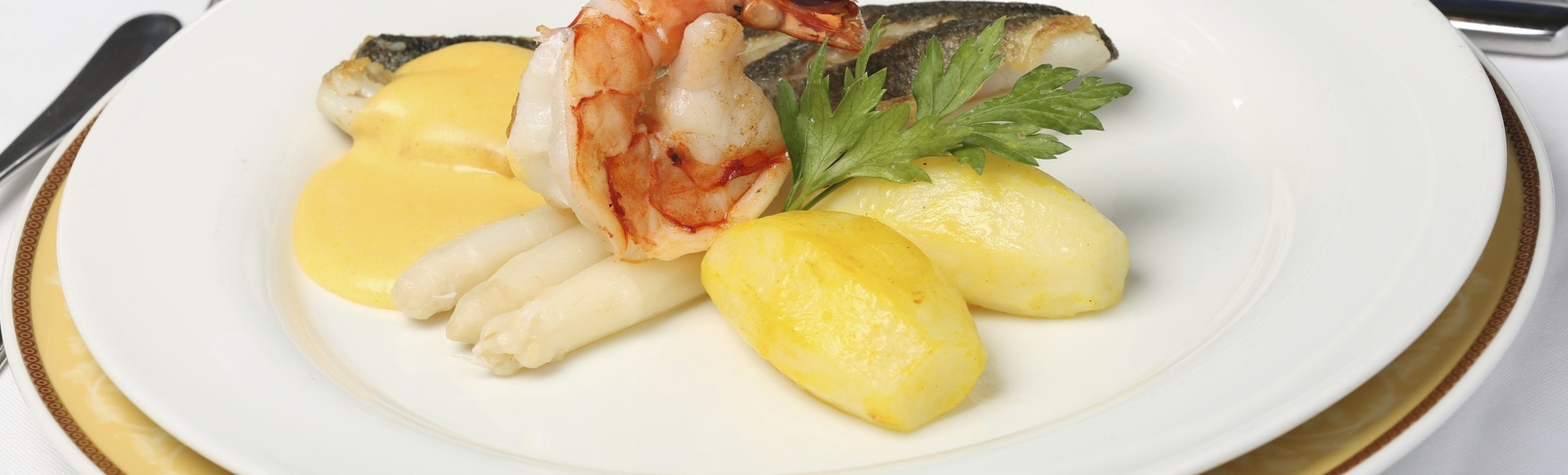 Wolfsbarschfilet & Riesengarnele