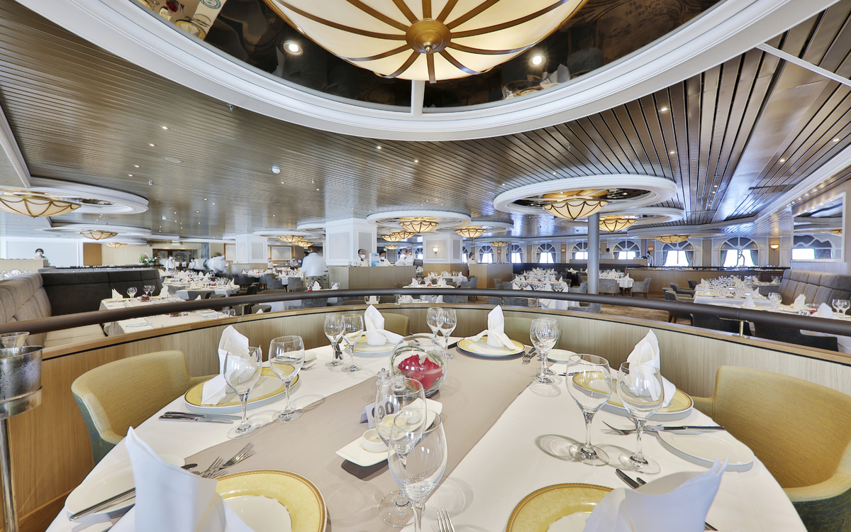 Restaurant Vier Jahreszeiten, MS Artania