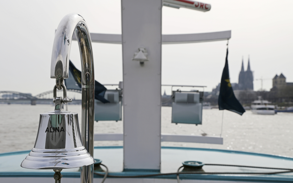 Schiffsglocke auf MS Alina
