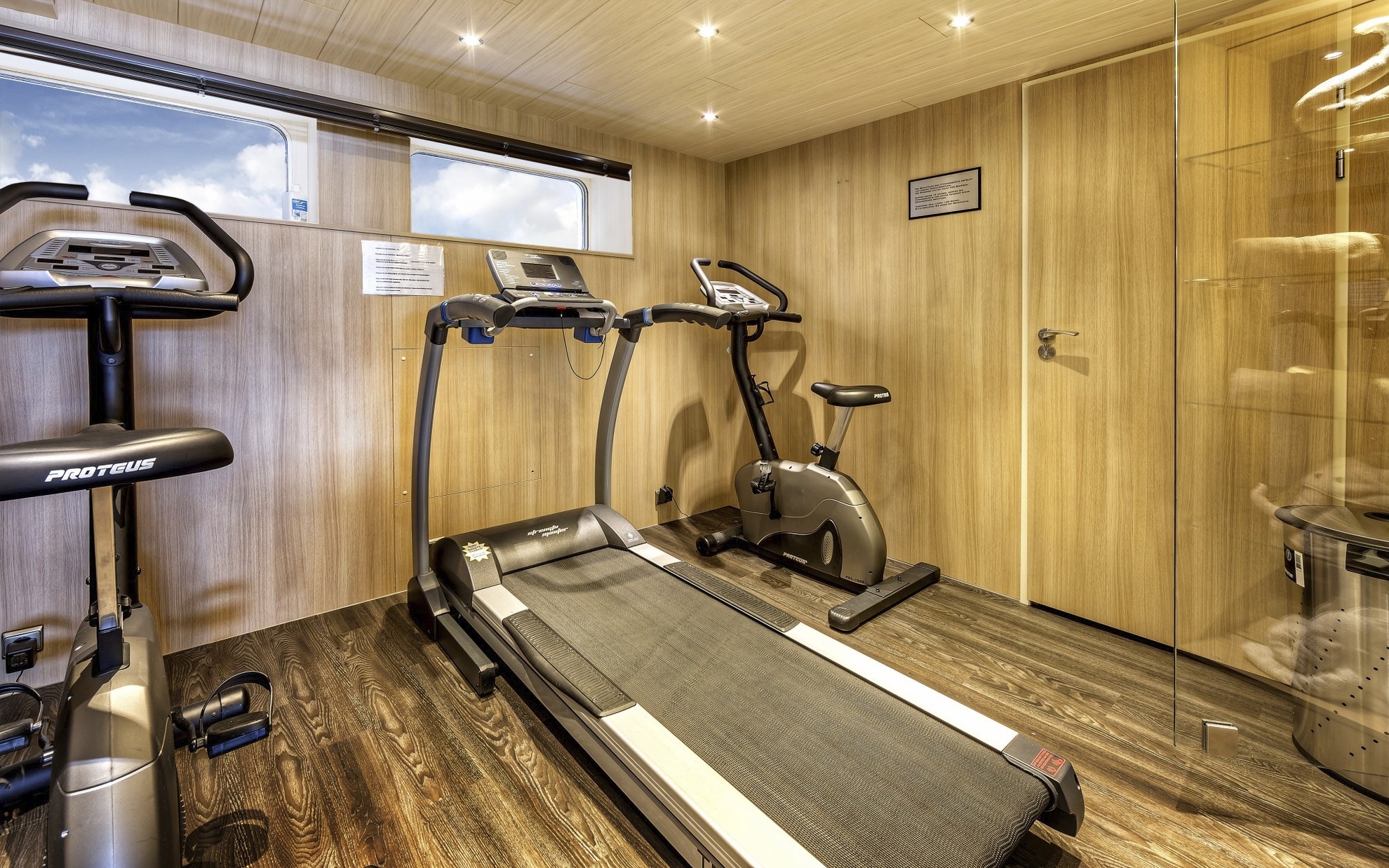 Fitnessraum, MS Amelia