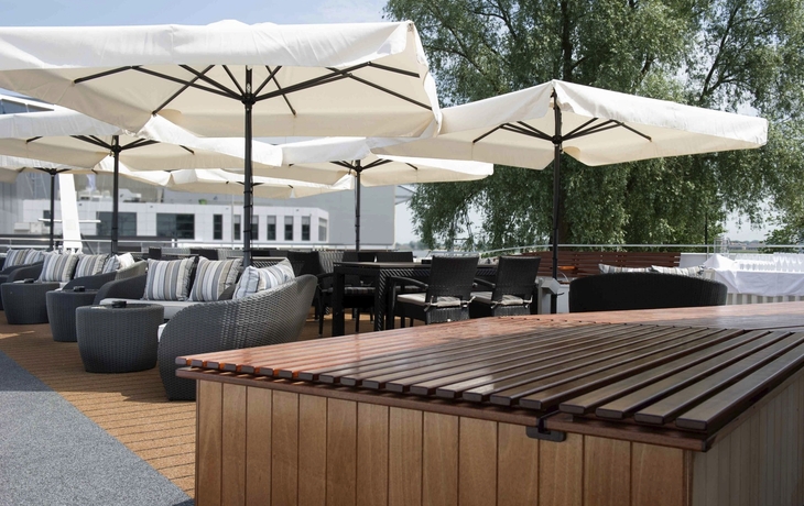 Sonnendeck der MS Anesha