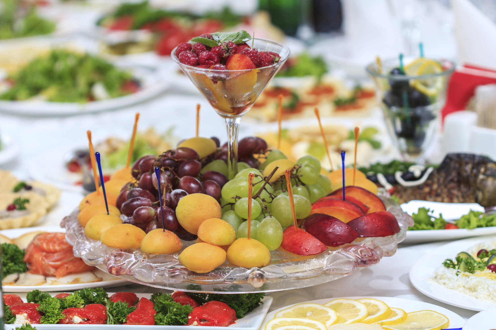 Variation an frischem Obst