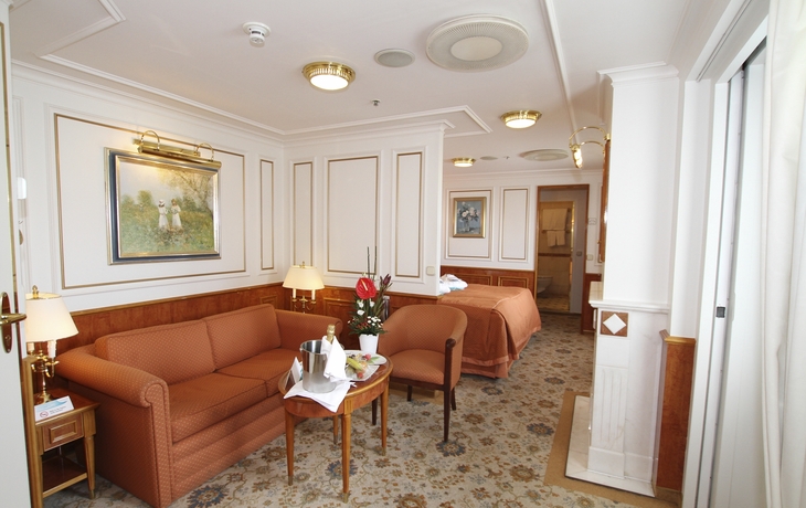 Kabine der Kategorie V, MS Deutschland