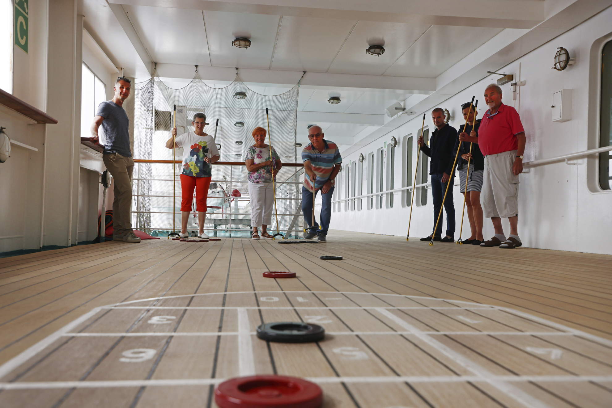 Shuffleboard, MS Deutschland