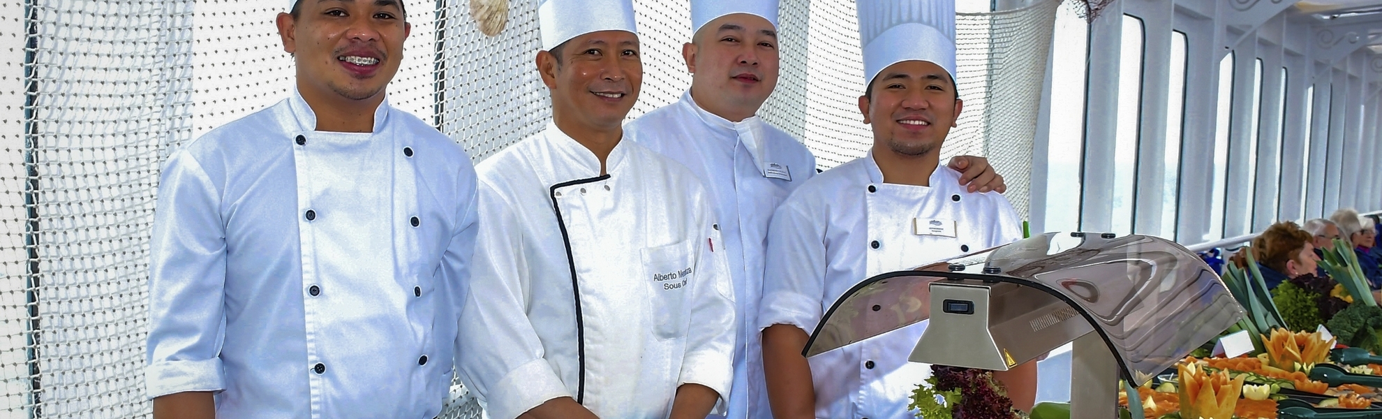 Kulinarische Köstlichkeiten, MS Deutschand