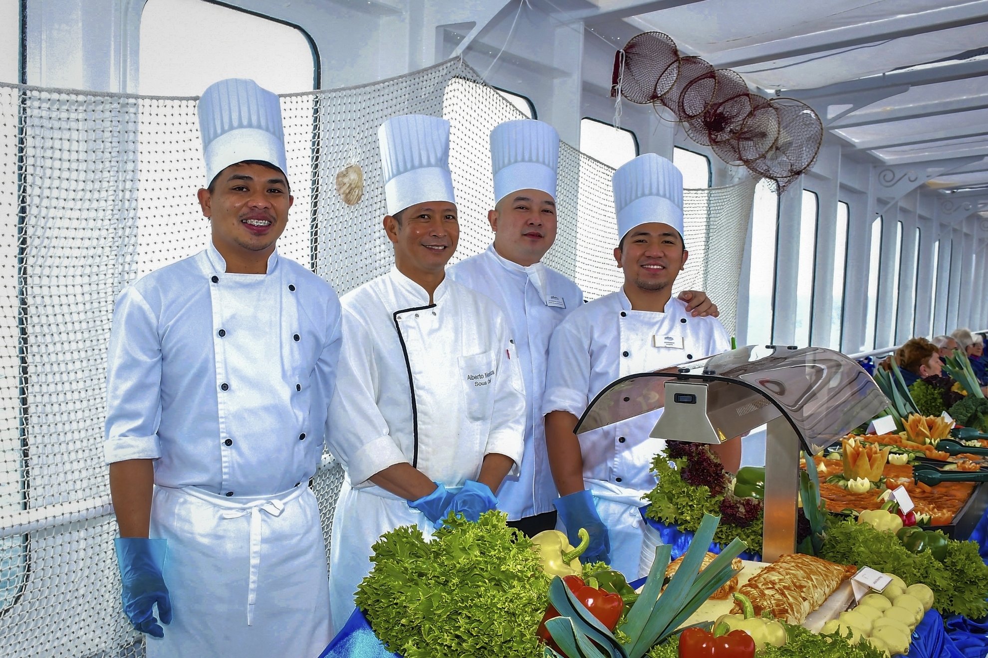 Kulinarische Köstlichkeiten, MS Deutschand