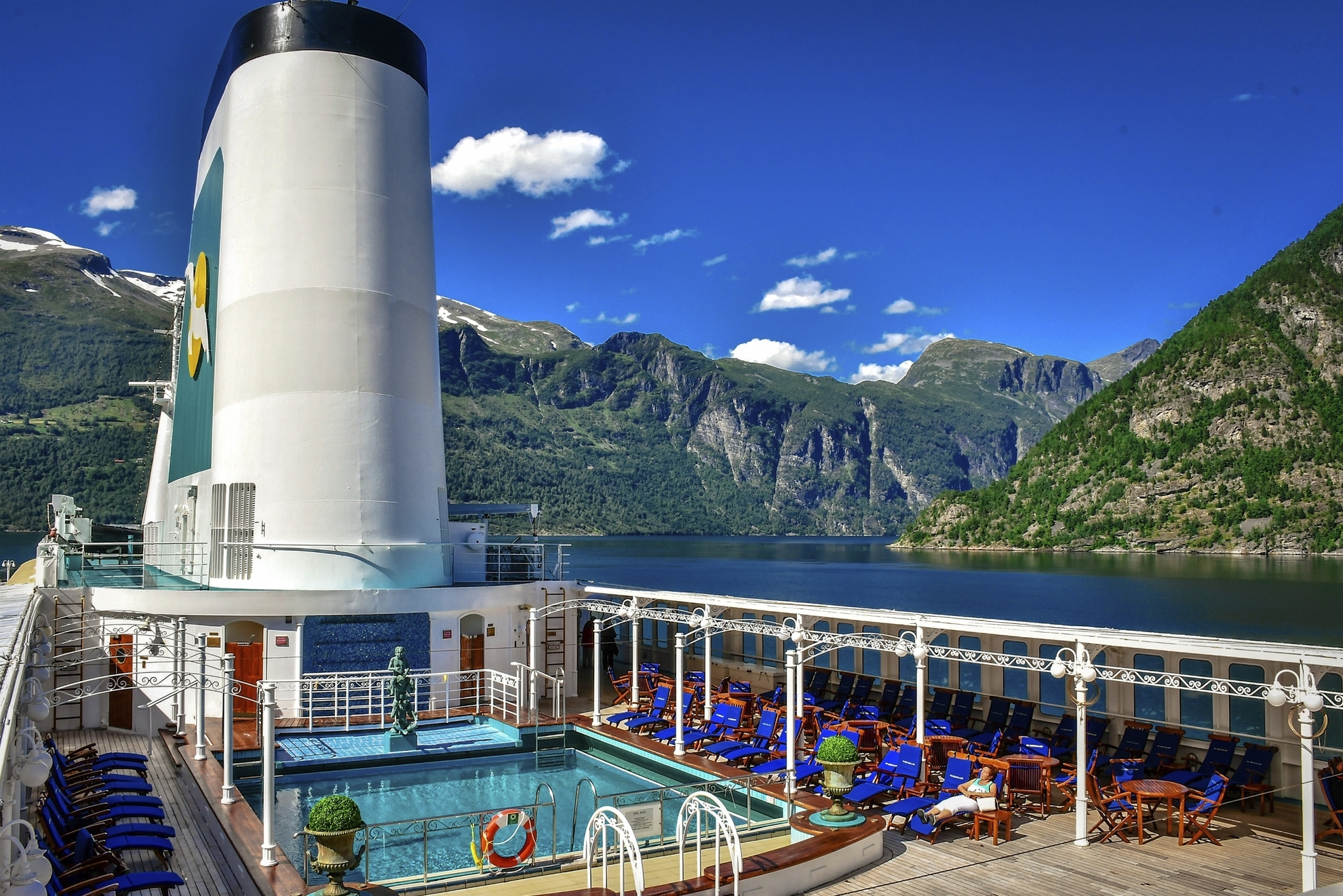 Sonnendeck, MS Deutschland