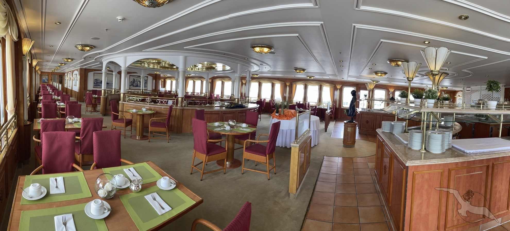 Lido-Restaurant, MS Deutschland