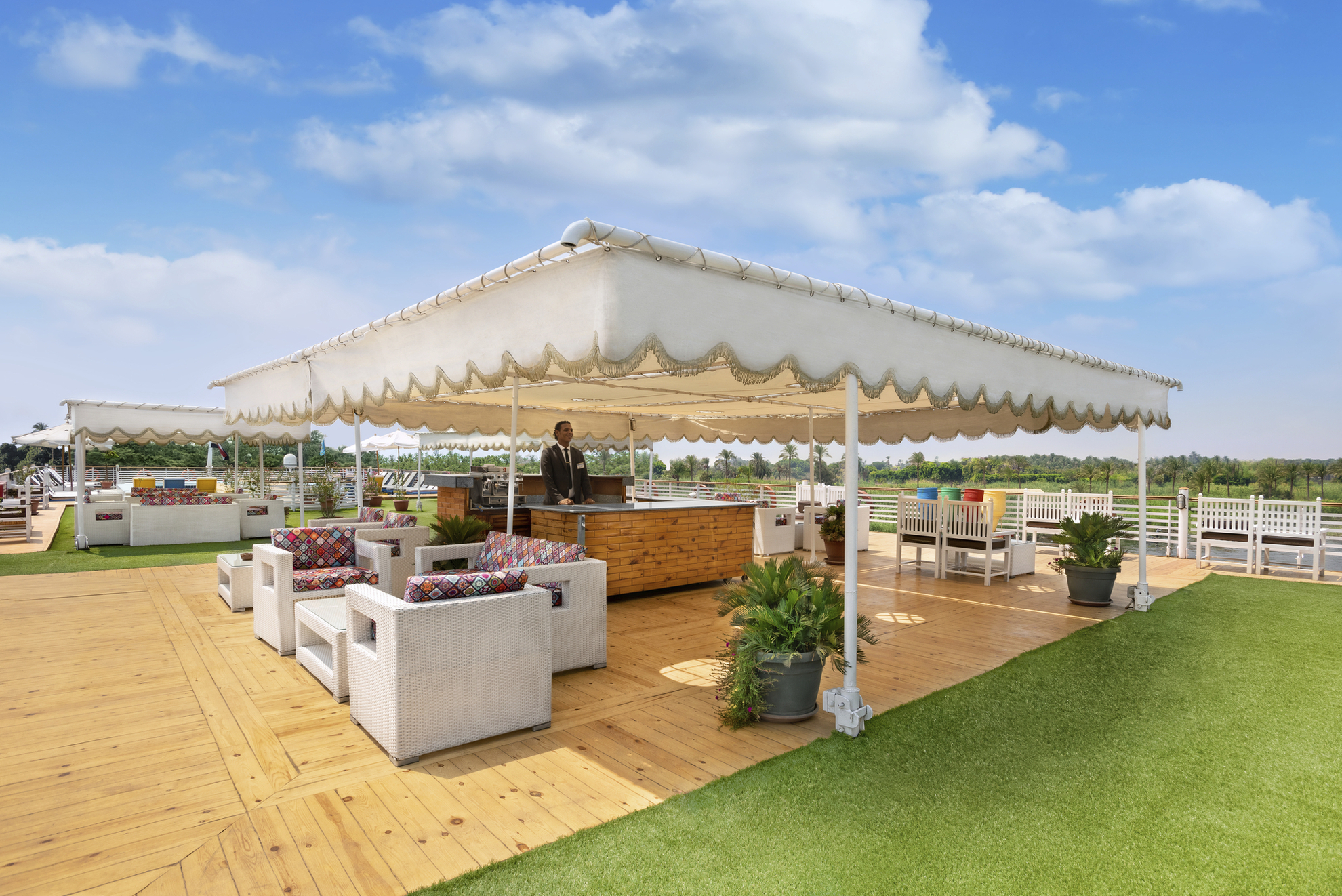 Sonnendeck MS Nile Vision