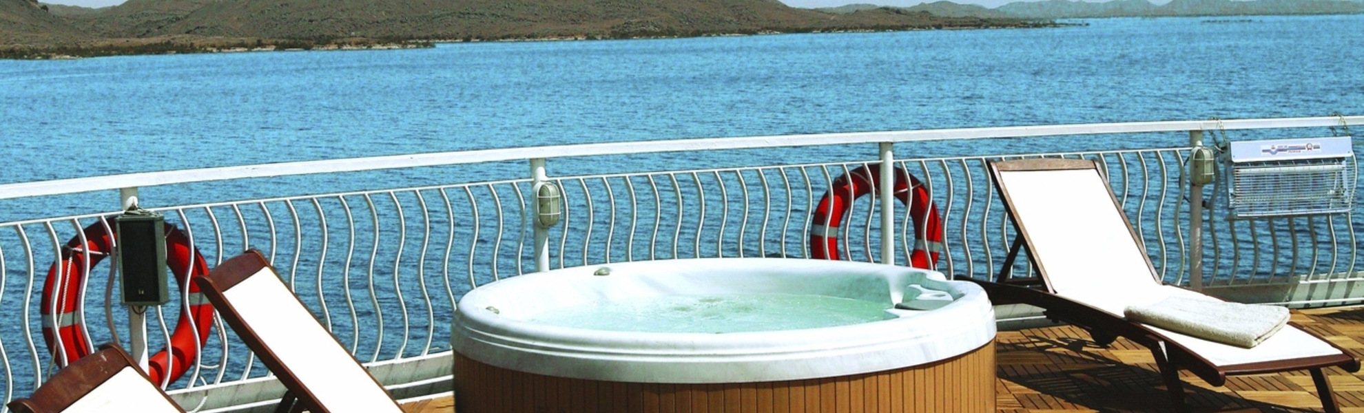 Sonnendeck Nilschiff MS Steigenberger Minerva