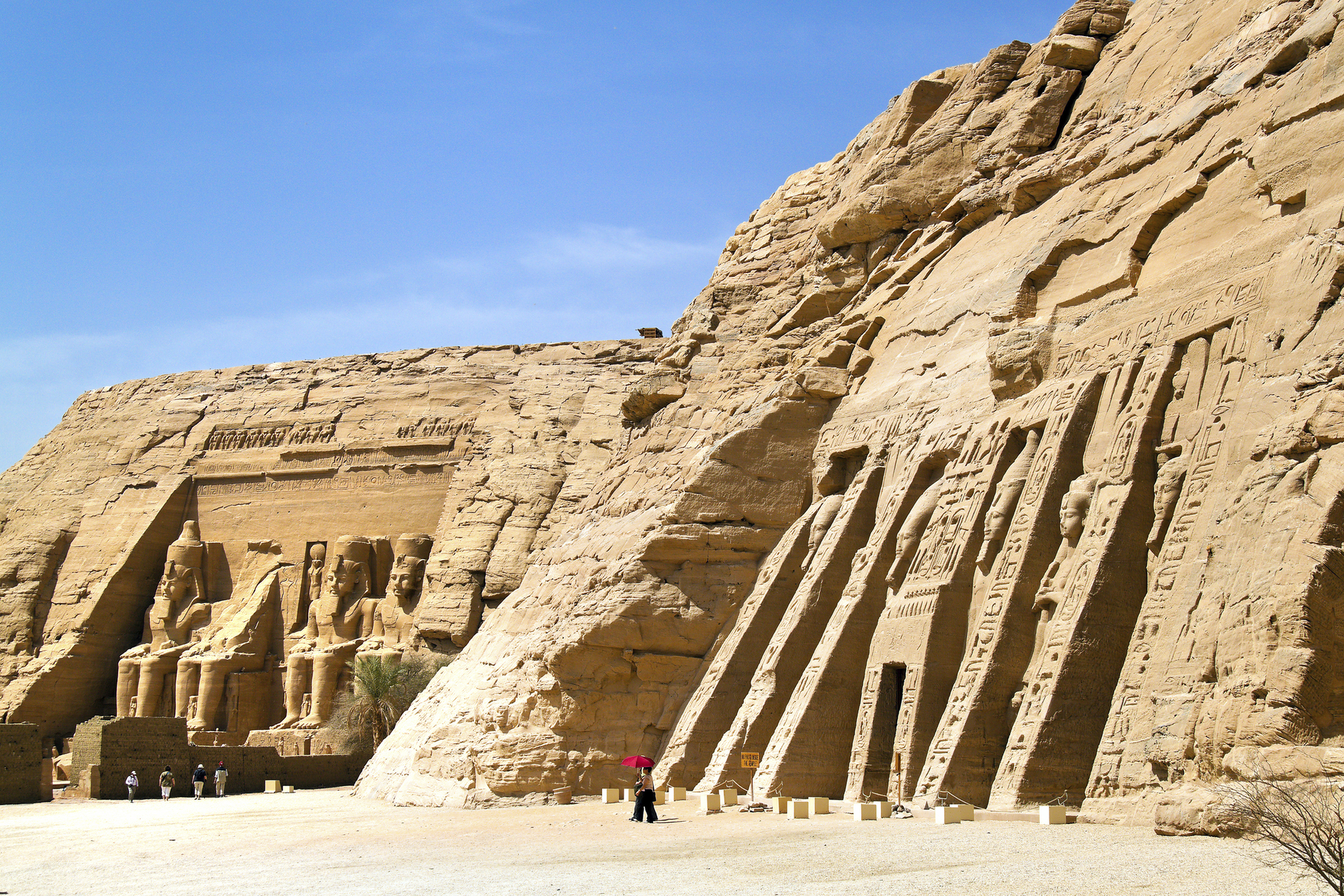 Die Tempel von Abu Simbel in Ägypten