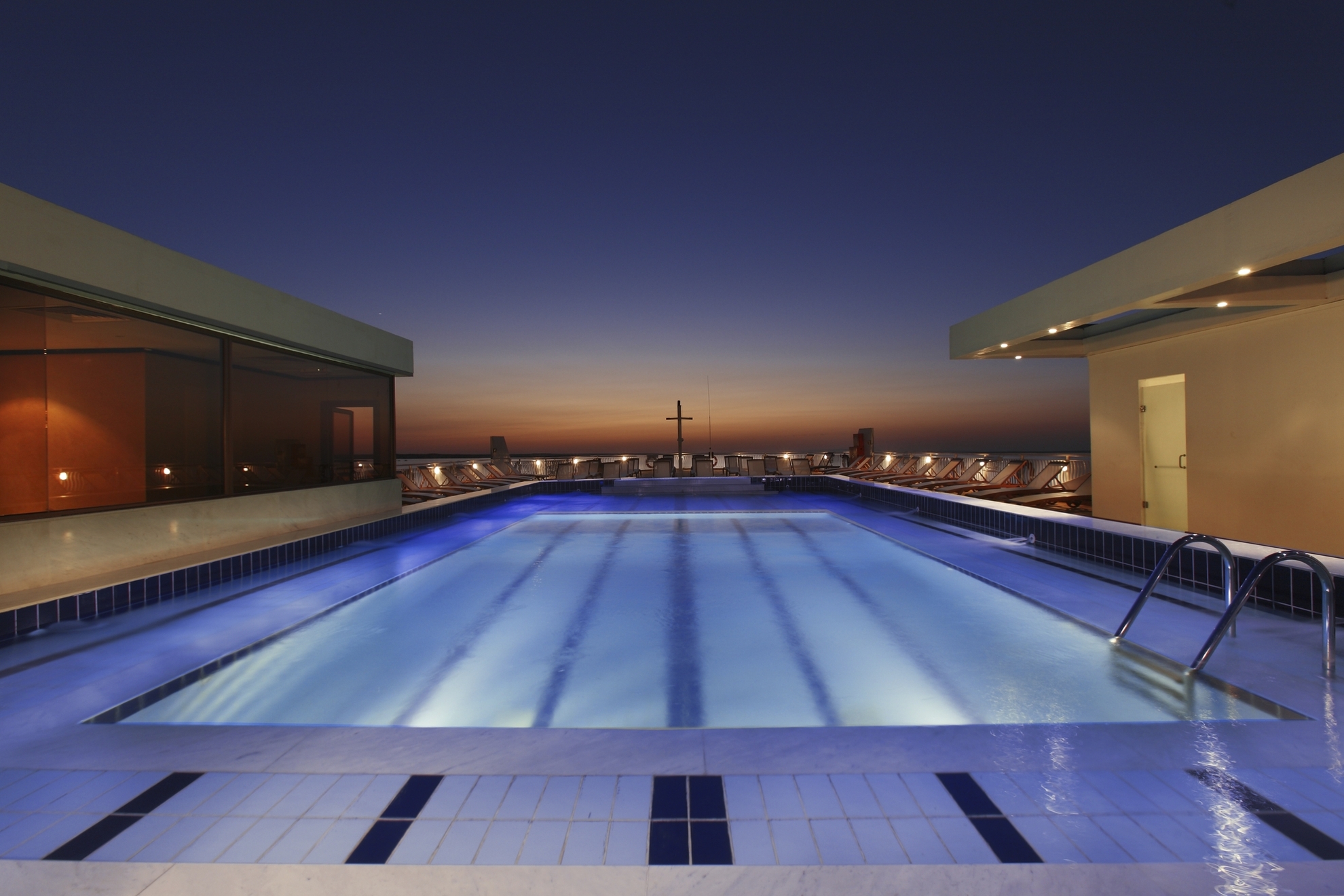 Pool auf MS Steigenberger Omar el Khayam