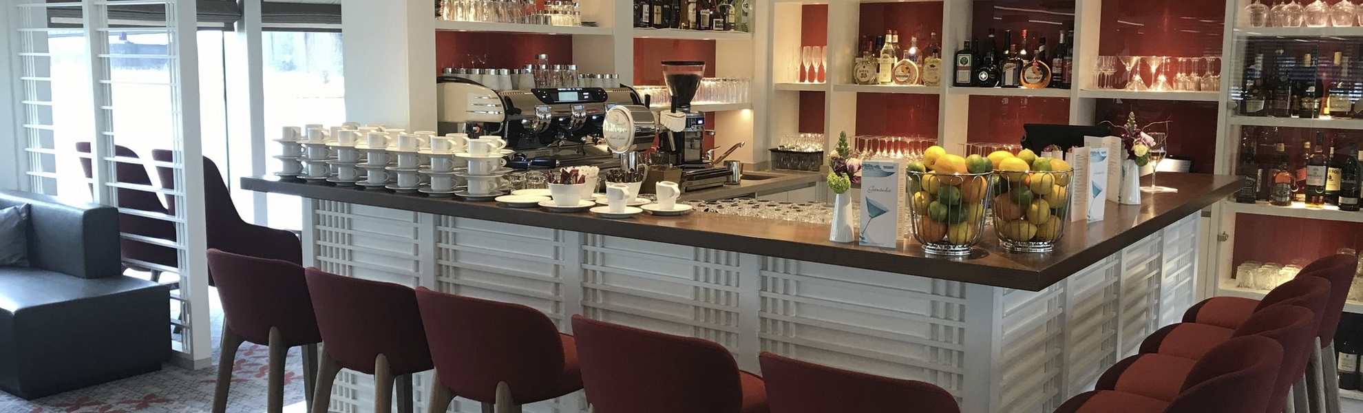 Bar auf dem Flussschiff MS Alena