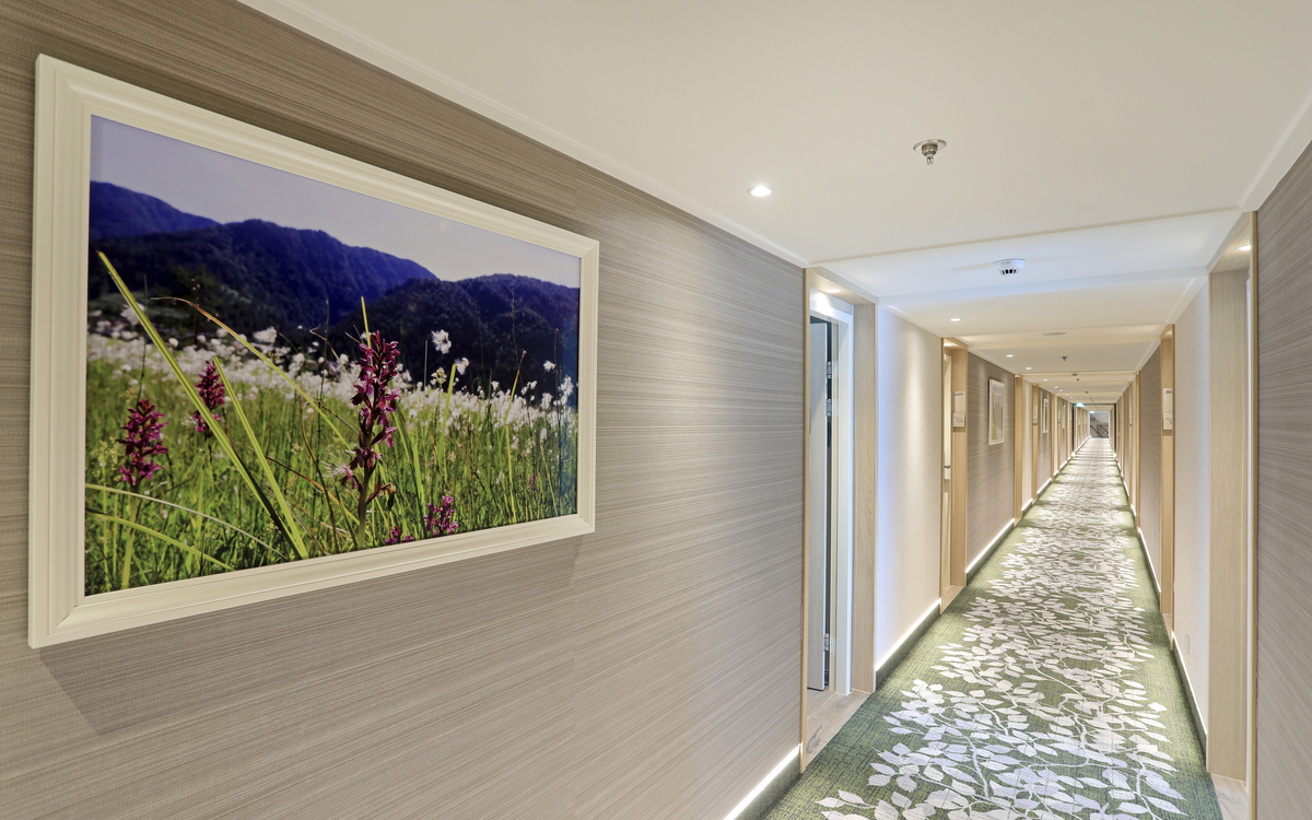 Flur auf dem Oriondeck, MS Alena