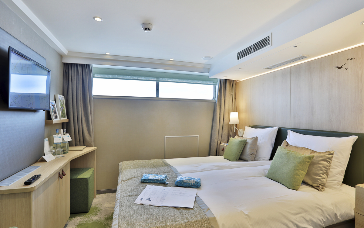 Kabine der Kategorie B, C und G, MS Alena