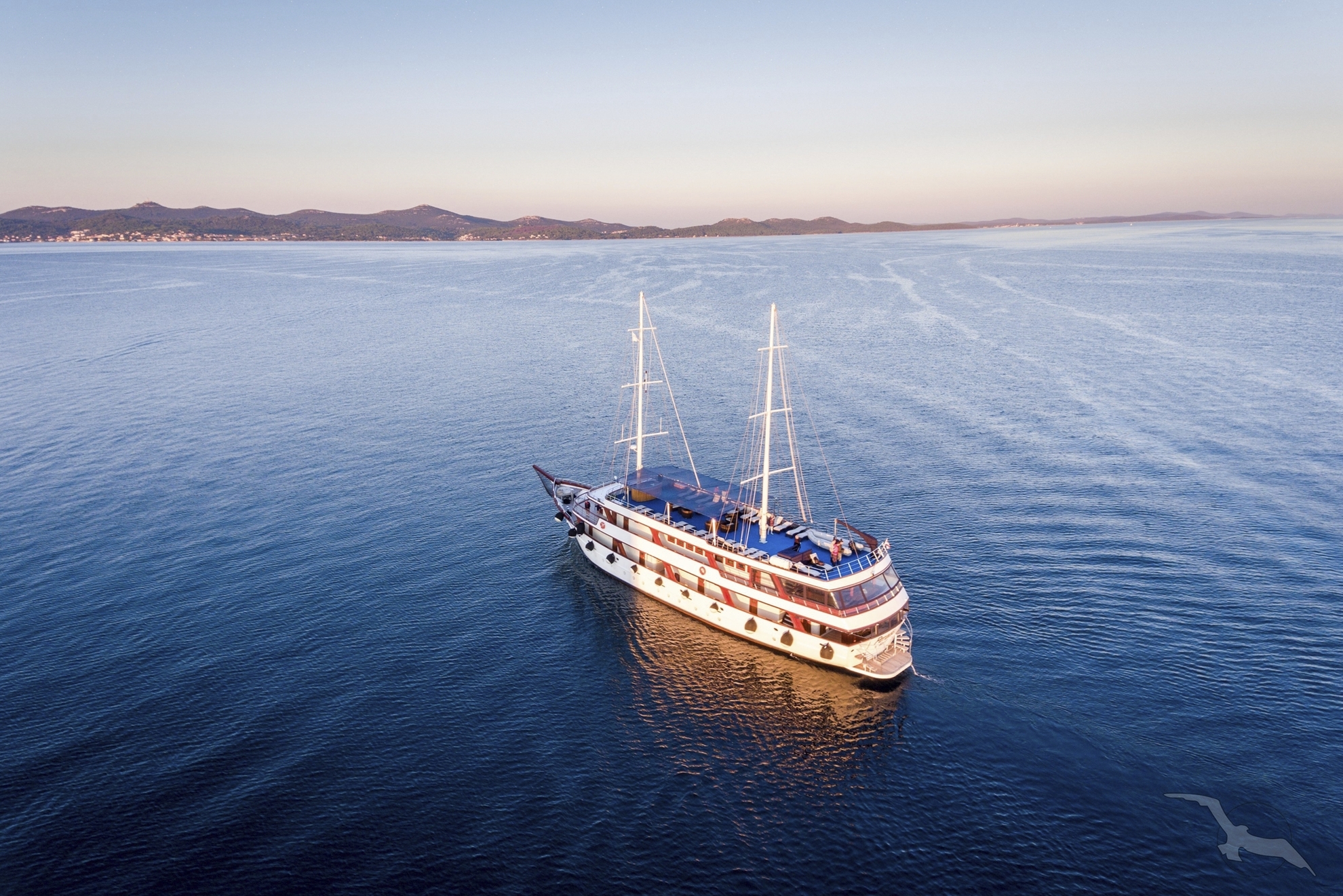 MY Paradis unterwegs in Dalmatien