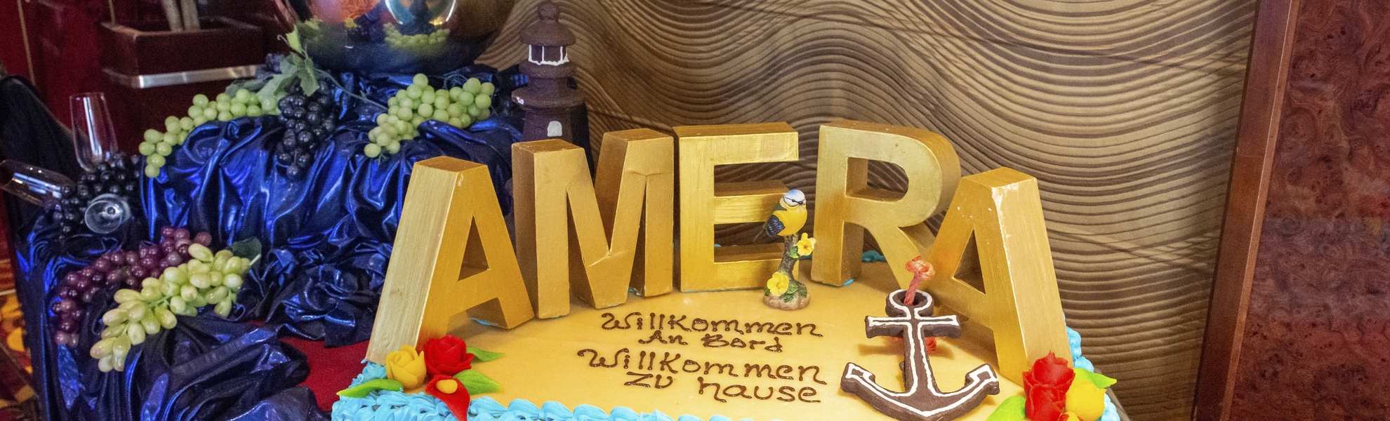 MS Amera Willkommenstorte