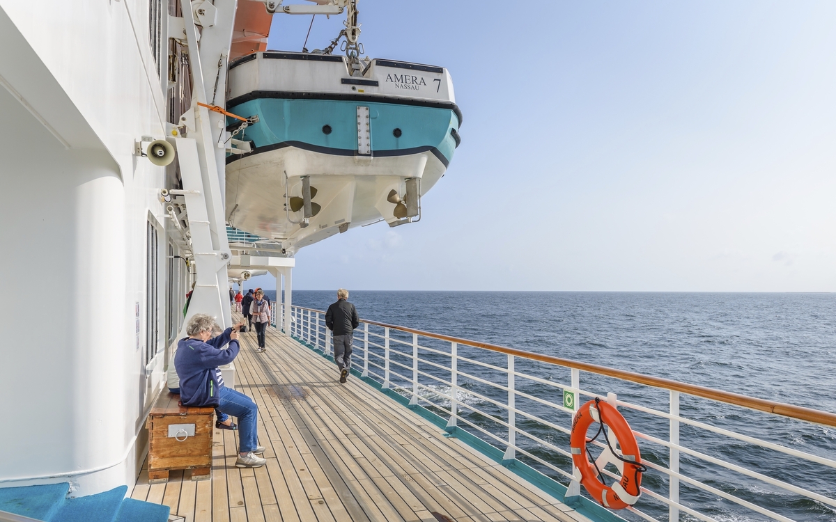 Rundumpromenade, MS Amera