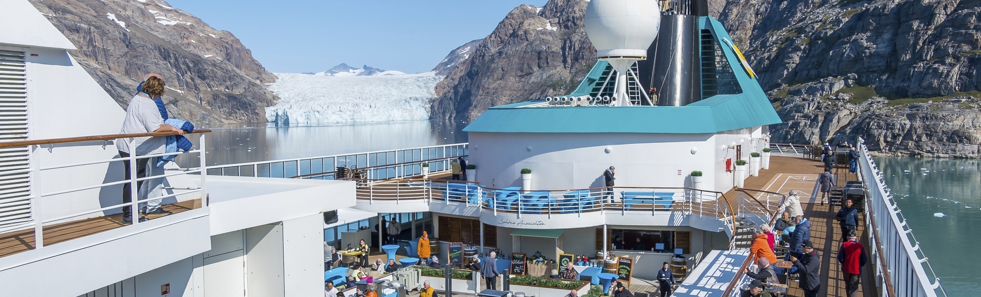 MS Amera im Prins Christian Sund