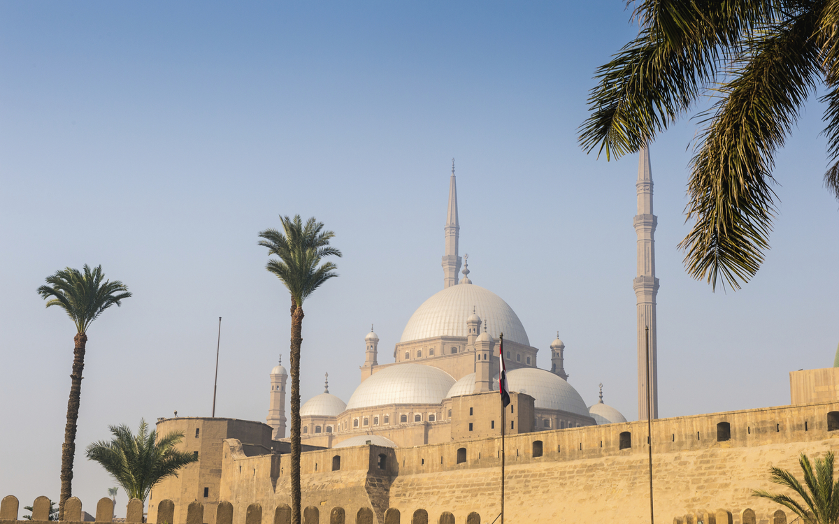 Alabaster-Moschee in Kairo, Ägypten