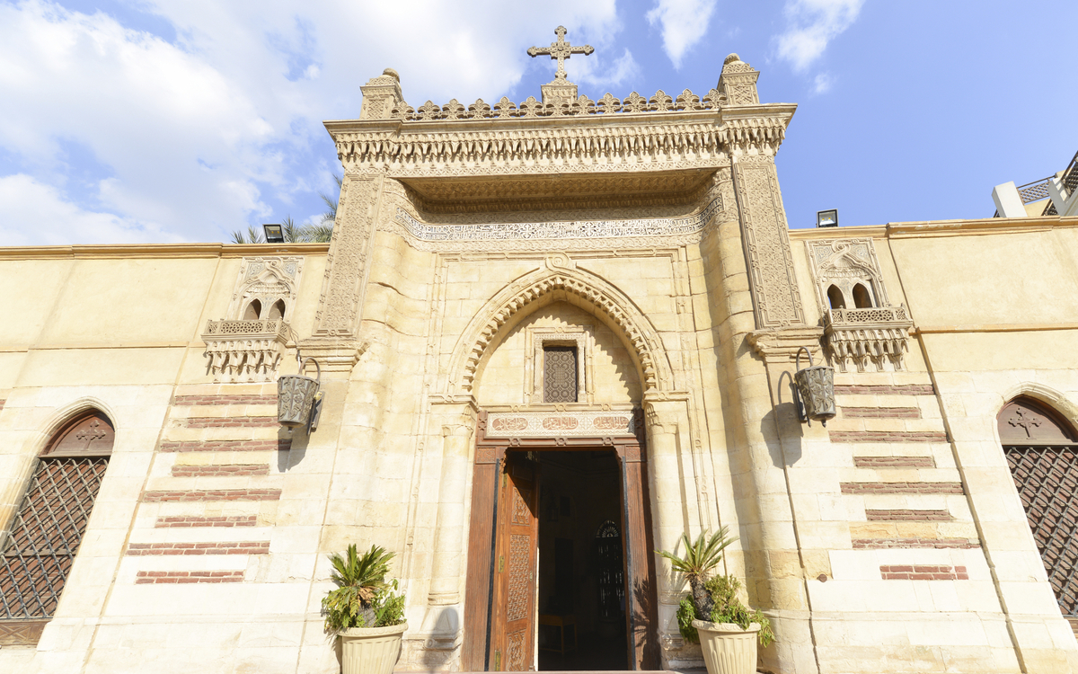 Die hängende Kirche in Kairo, Ägypten