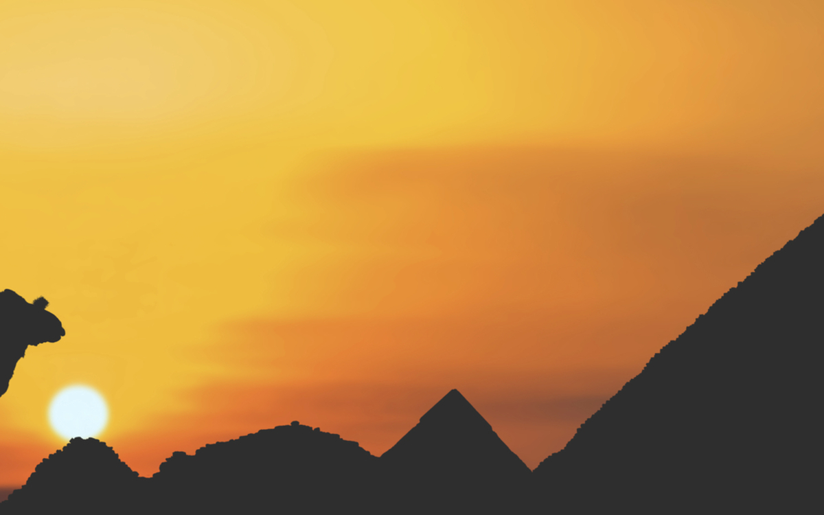 Pyramide von Gizeh, Aegypten