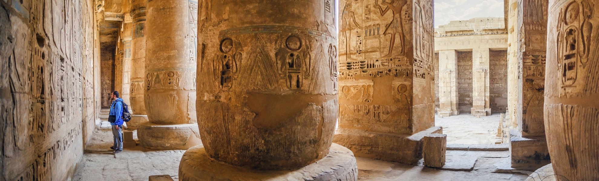 Medinet Habu-Tempel, Ägypten
