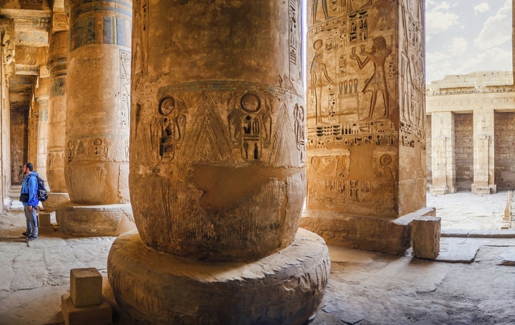 Medinet Habu-Tempel, Ägypten