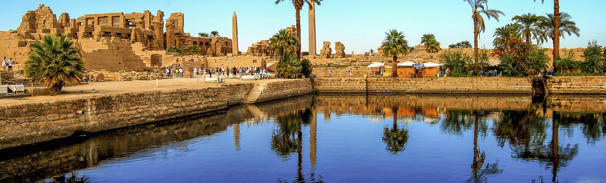 Heiliger See im Karnak-Tempel, Ägypten