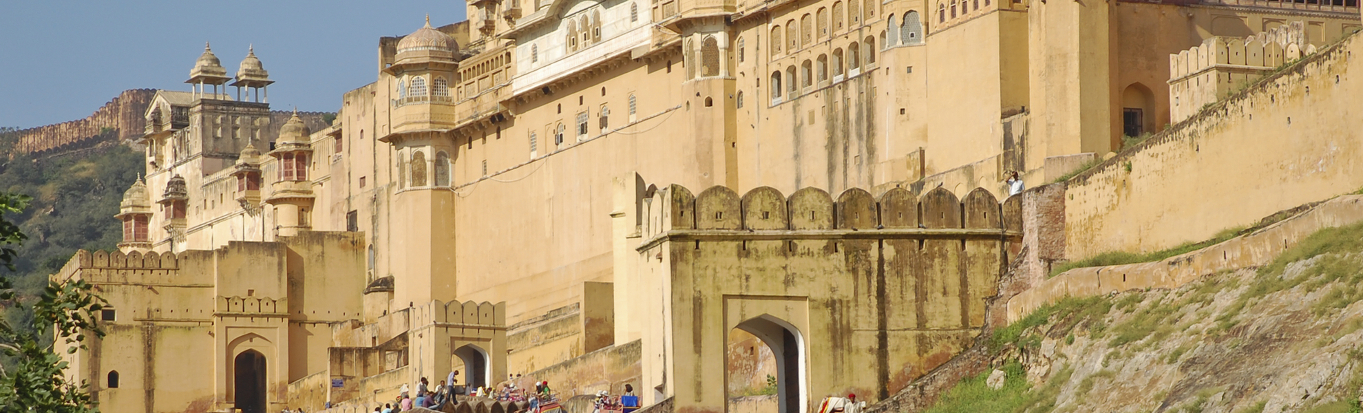Palast Fort Amber in Jaipur, Indien