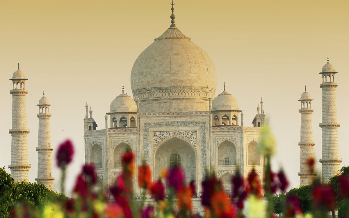 Taj Mahal in Agra, Indien