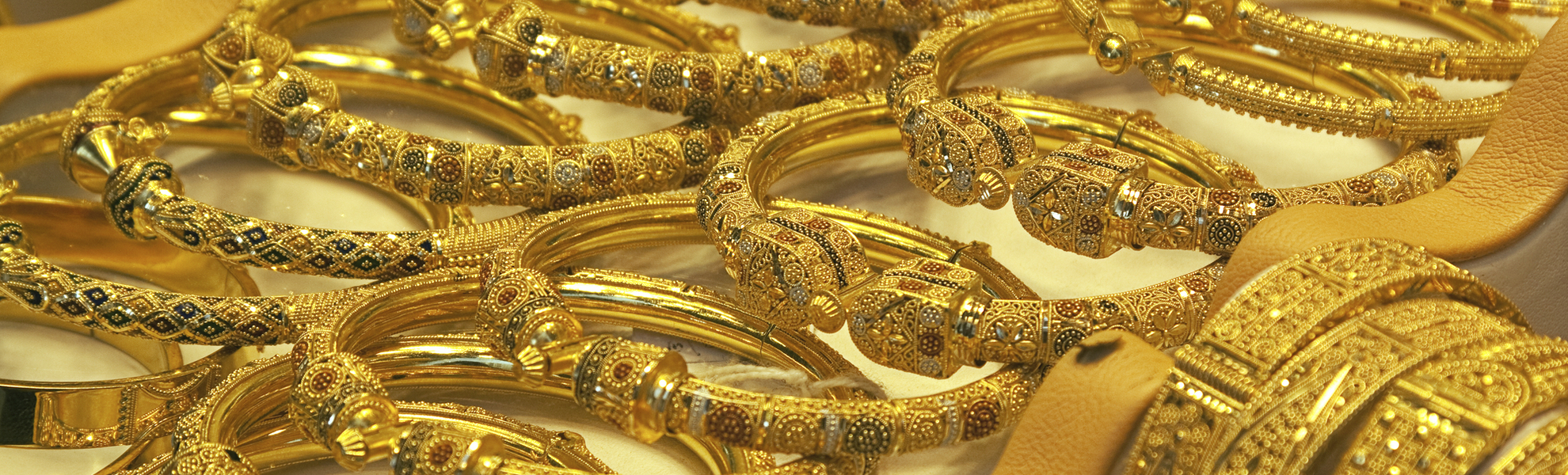 Gold-Souk Markt in Dubai, VAE