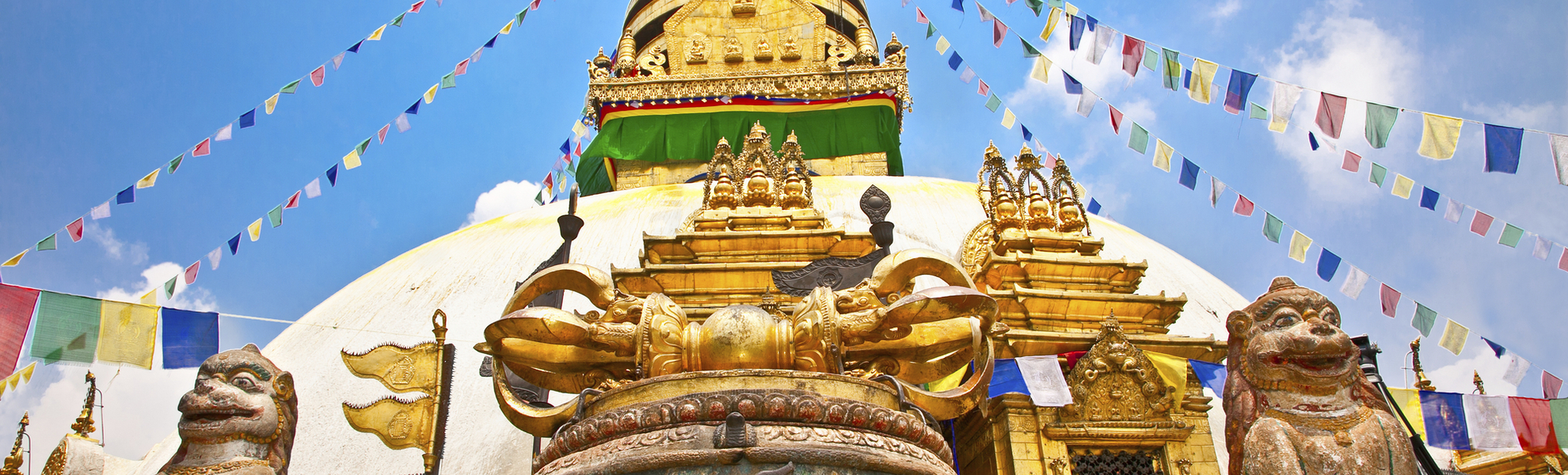 Swayambhunath Stupa (Tempel der Affen), Kathmandu, Nepal