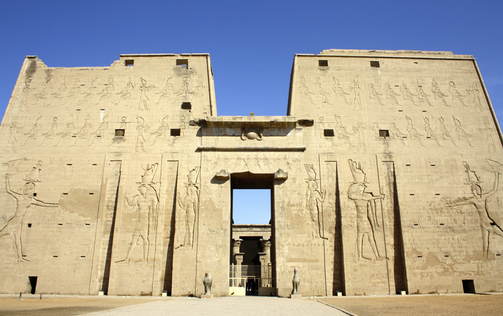 Tempel von Edfu in Ägypten