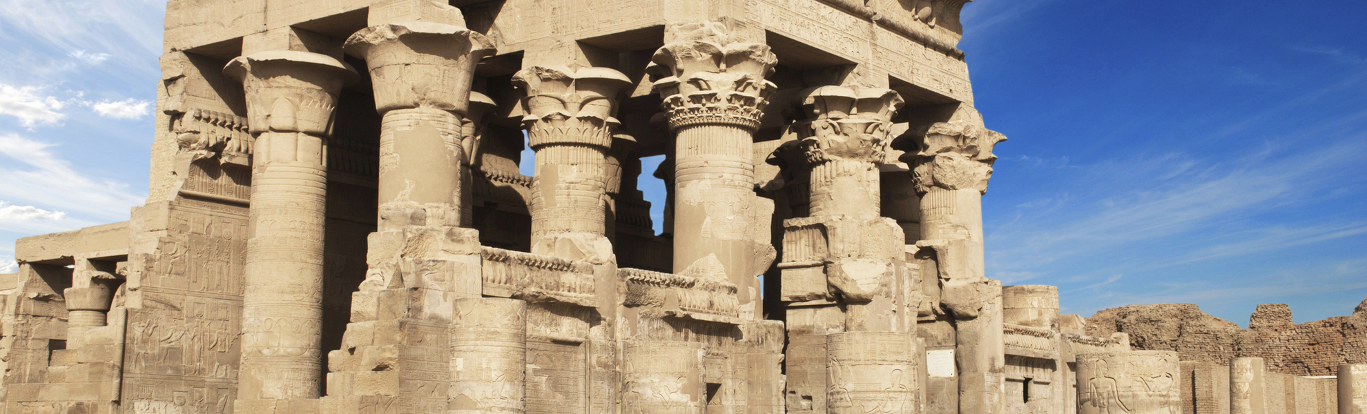Doppeltempel von Kom Ombo in Ägypten