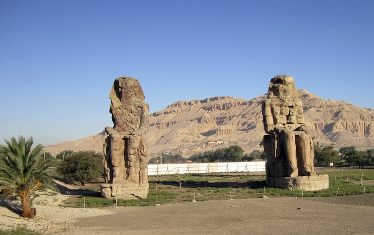 Memnonkolosse in Ägypten
