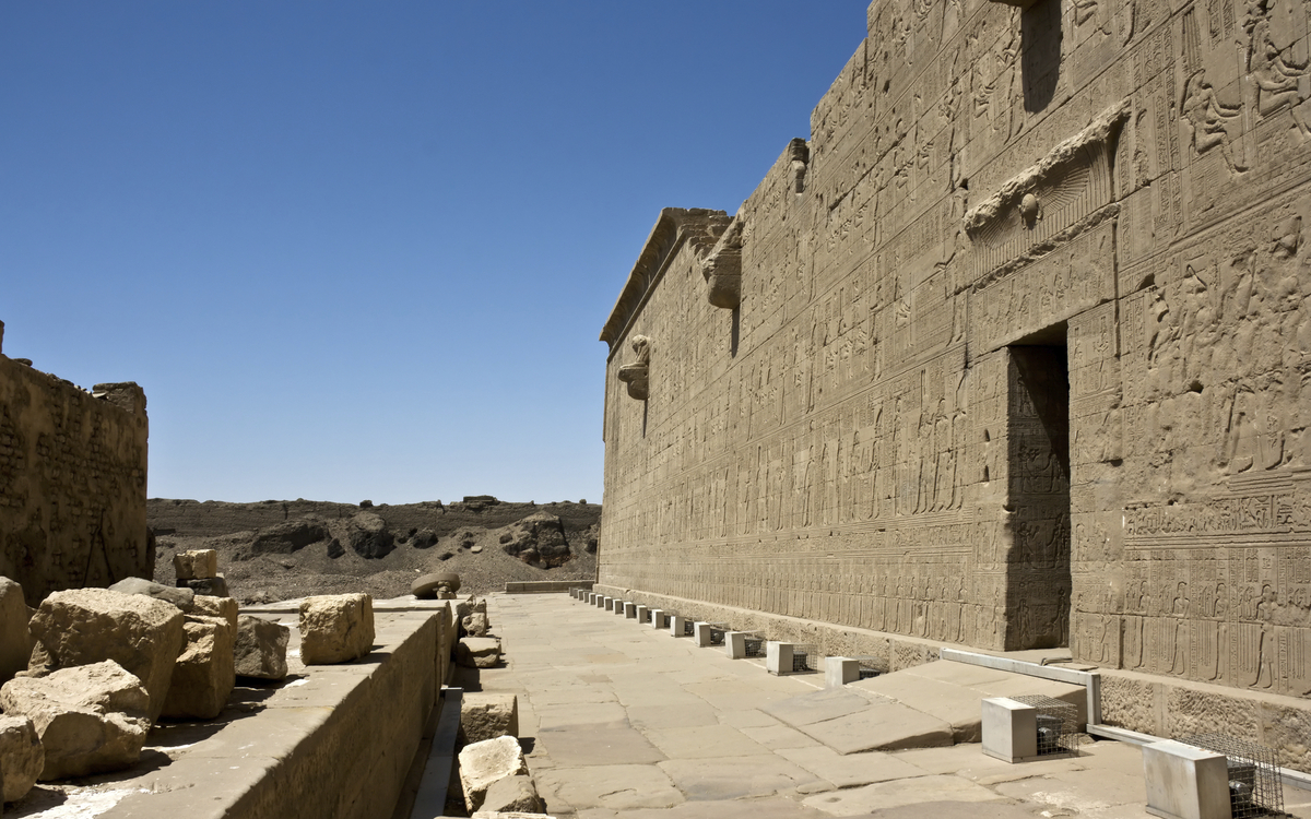 Tempel von Dendera in Ägypten