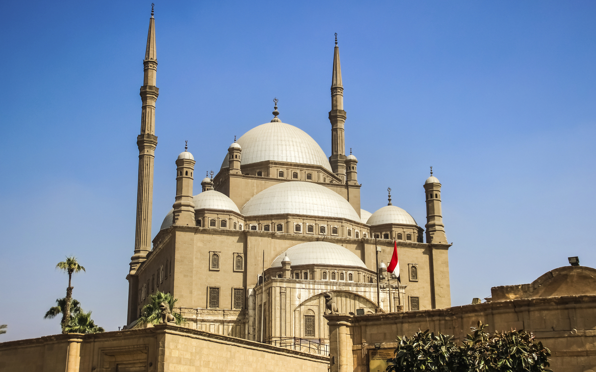 Alabaster-Moschee in Kairo, Ägypten