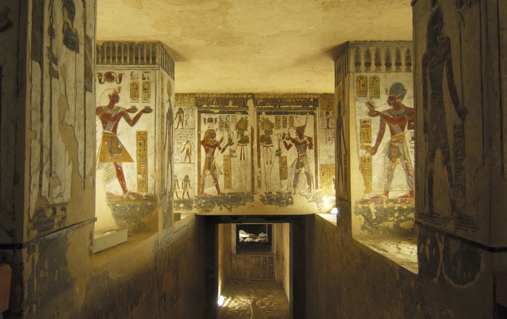 Grab des Ramses in Ägypten