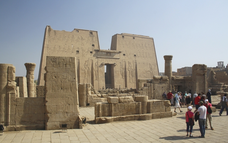 Tempel von Edfu in Ägypten