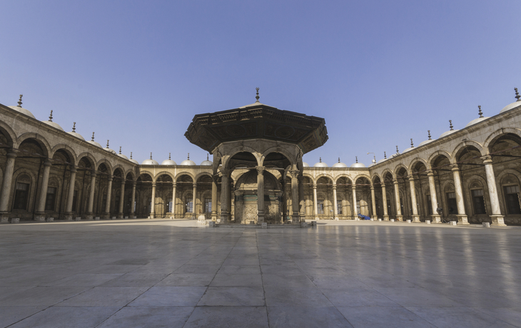 Innenhof der Alabaster-Moschee, Ägypten