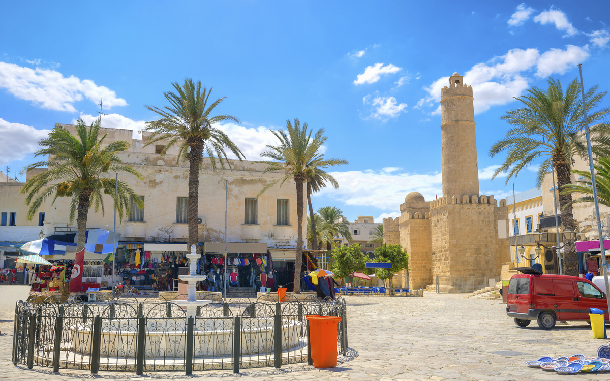 Zentrum von Sousse, Tunesien