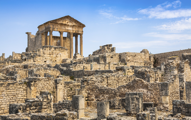 Ausgrabungen von Dougga, Tunesien