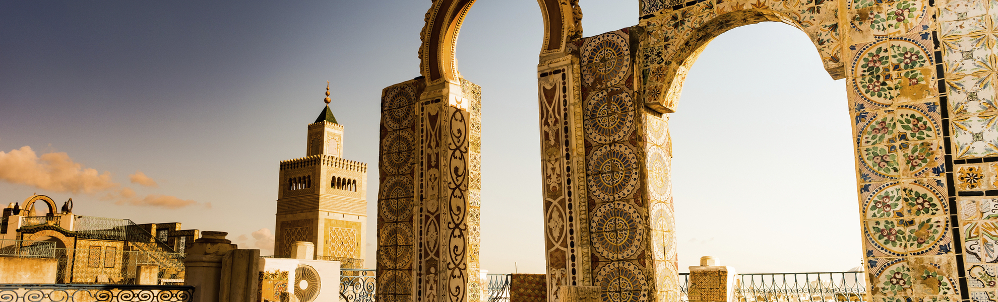 Mosaike in Tunis, Tunesien