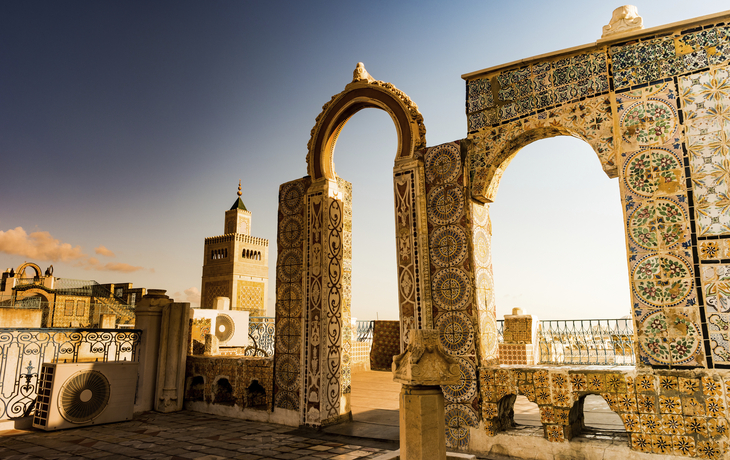 Mosaike in Tunis, Tunesien