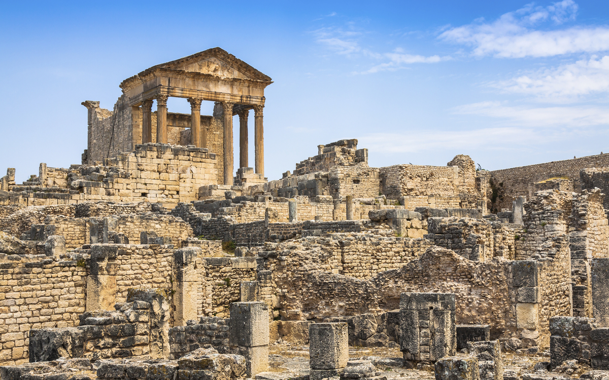 Ausgrabungen von Dougga, Tunesien