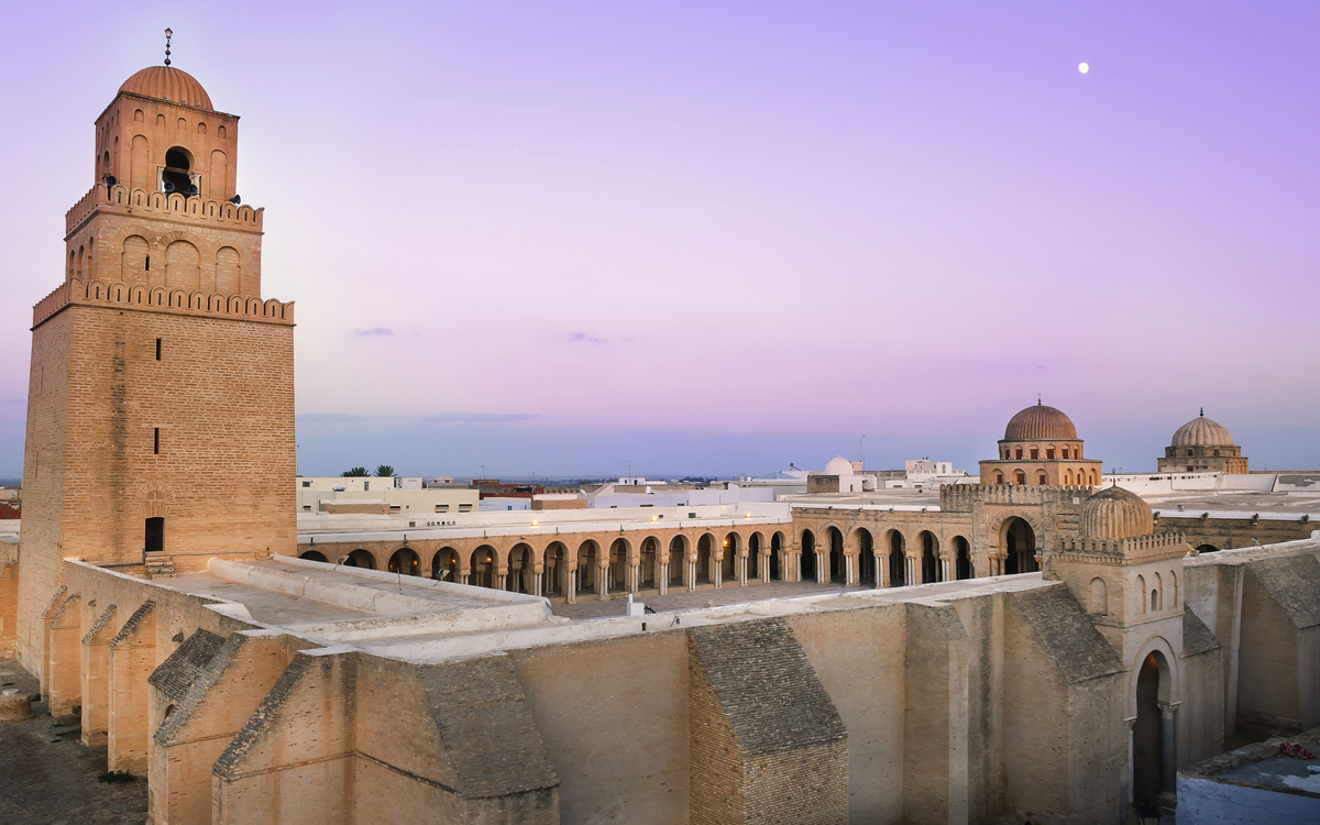 Große Moschee von Kairouan, Tunesien