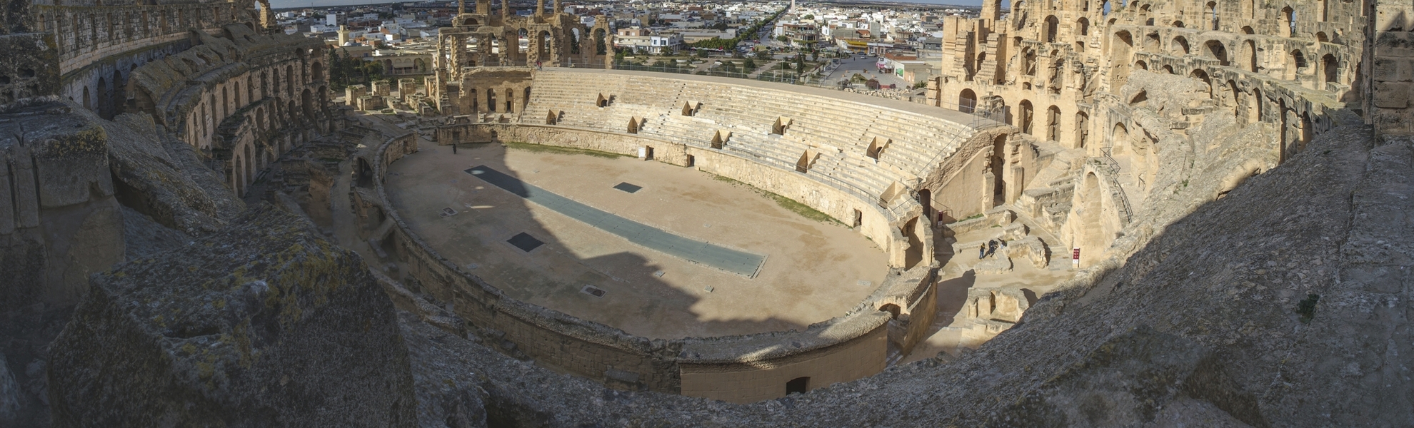 Amphitheater in El Djem, Tunesien